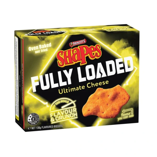 Shapes Fully Loaded Ultimate Cheese 130g