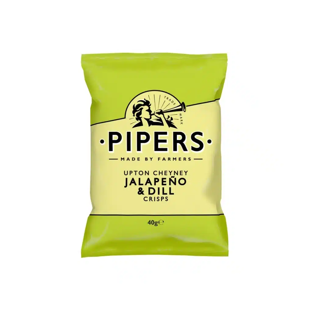 Pipers Jalapeno & Dill 40g