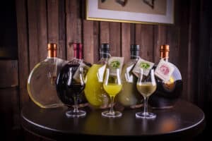 Different liqueurs Heldeke