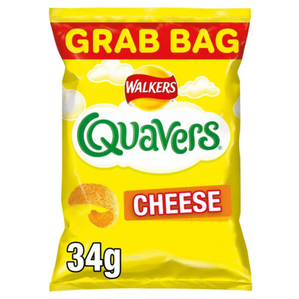 Walker's Crisps Quavers Cheese Heldeke