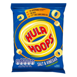 Hula Hoops Salt & Vinegar 34g