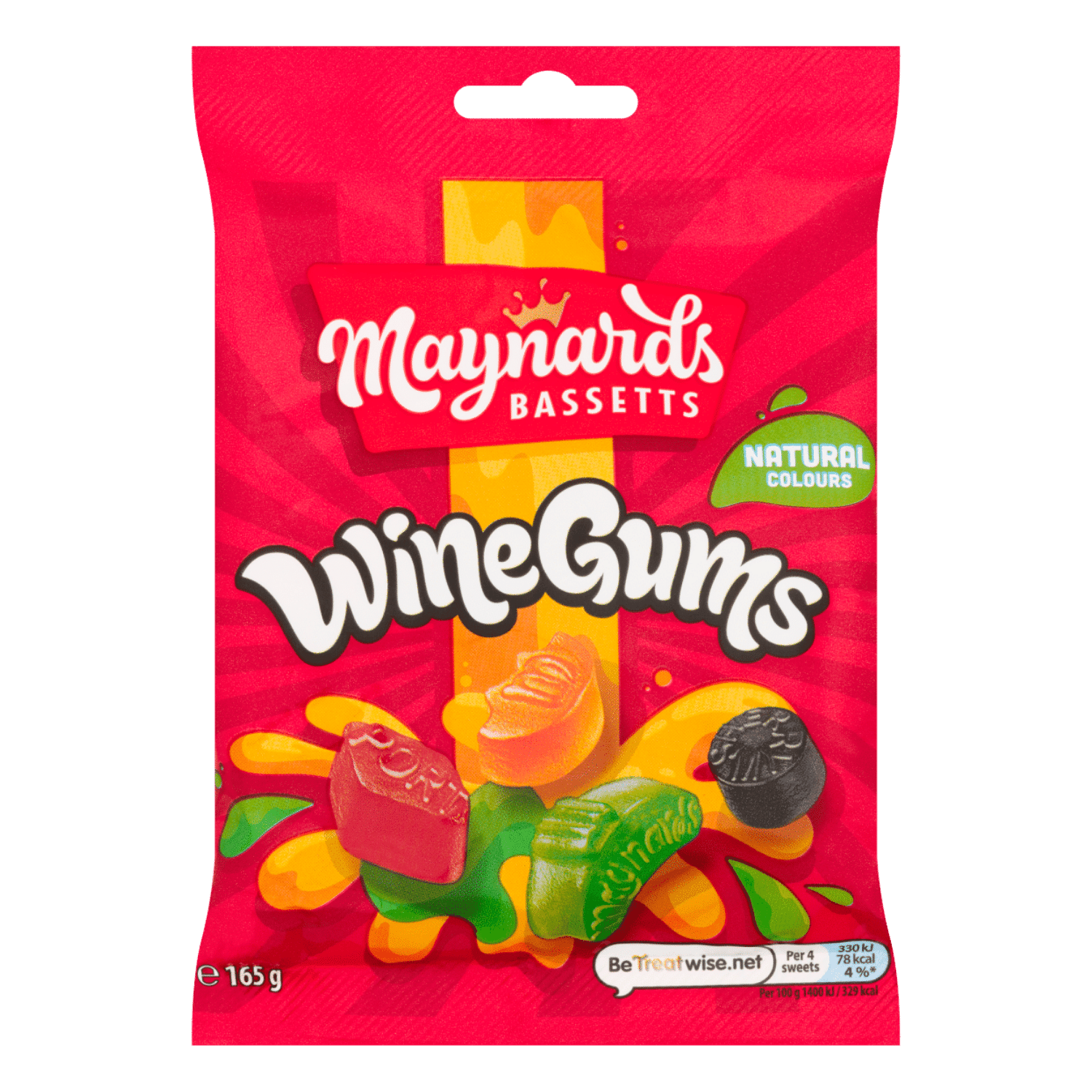 Maynards Bassetts Wine Gums 165g