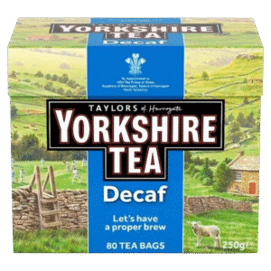 Taylors Yorkshire DECAF Tea 80's 250g