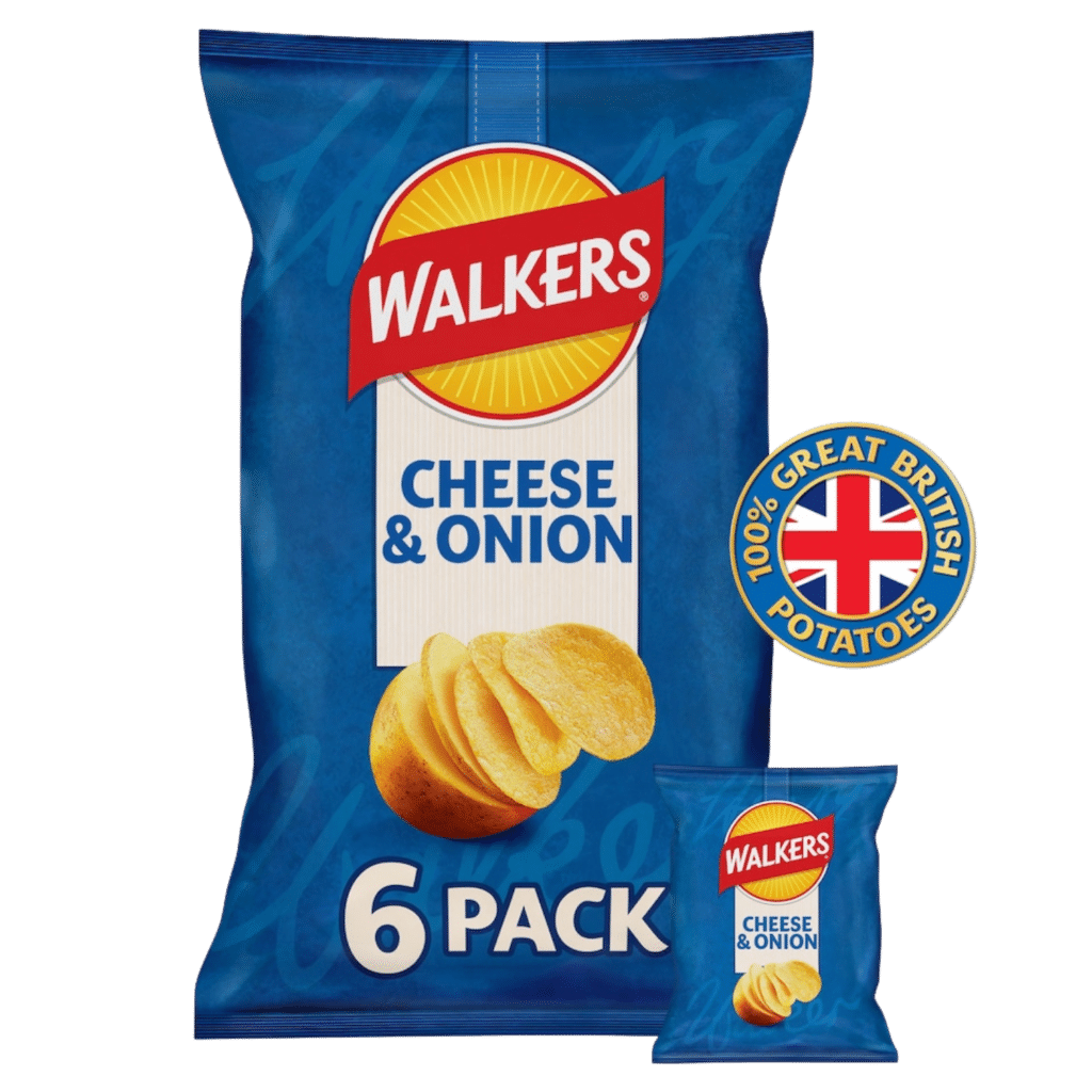 Walkers Crisps Cheese & Onion