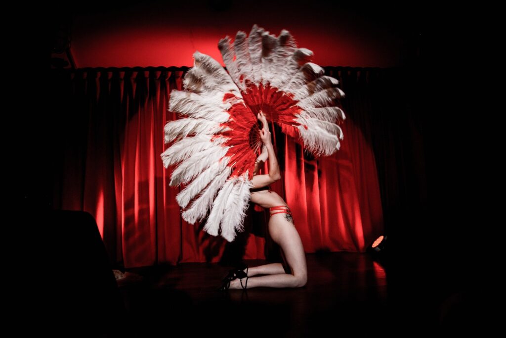 Burlesque show at Heldeke Tallinn Fringe Festival Photo Anton Serdjukov