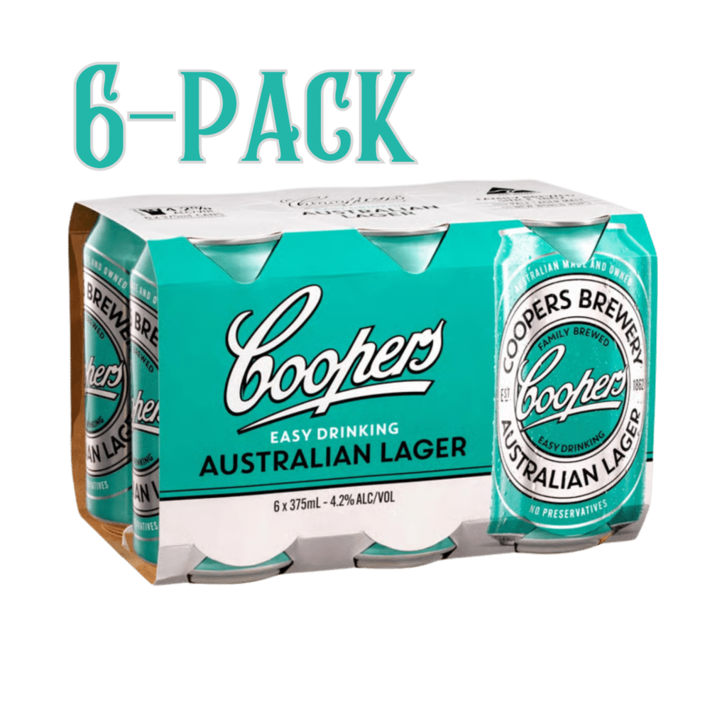 Coopers Australian Lager 6-pack