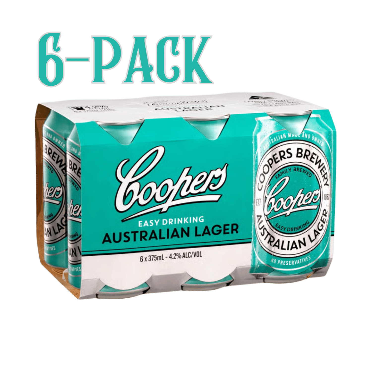 Coopers Australian Lager 6-pack