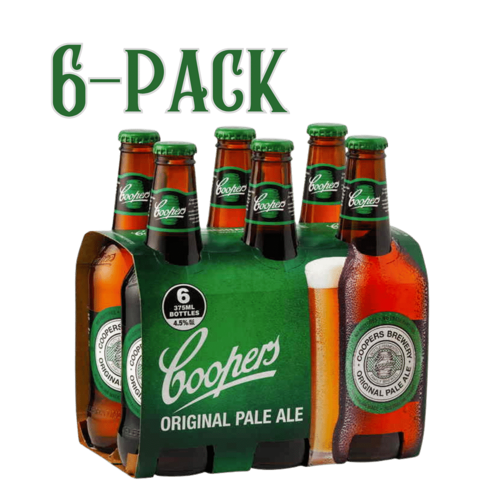coopers pale ale 6 pack