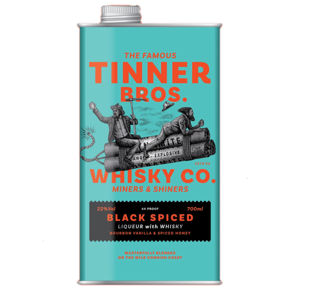 Tinner Bros Black Spiced Liqueur with Whisky