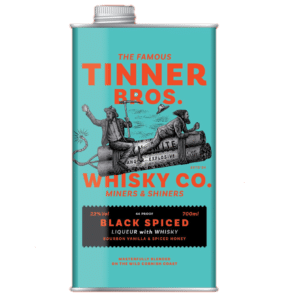 Tinner Bros Black Spiced Liqueur with Whisky