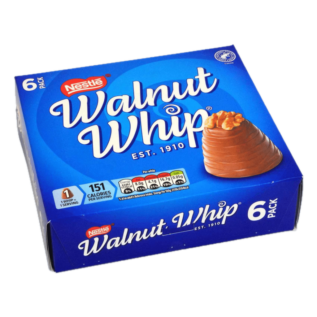 Nestle Walnut Whip 6 pack Heldeke Shop