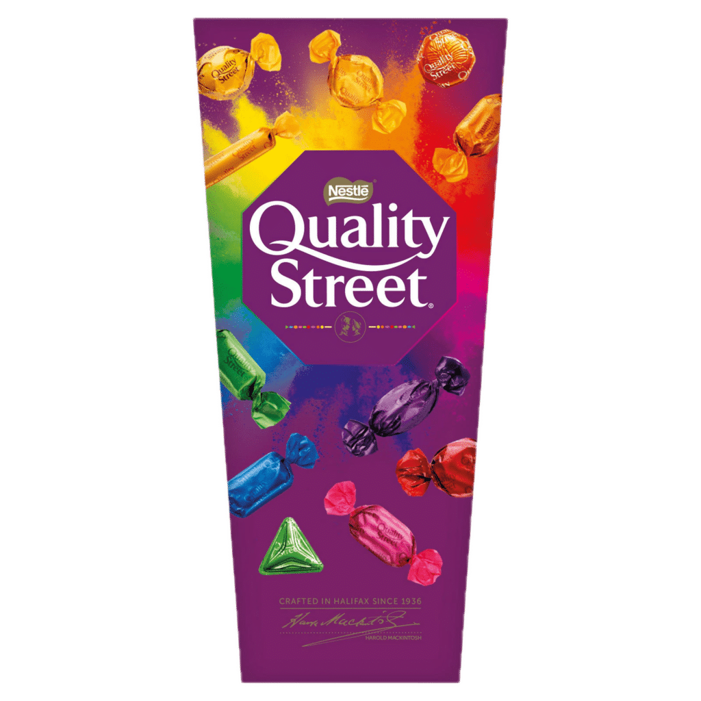Quality Street Carton Heldeke Shop